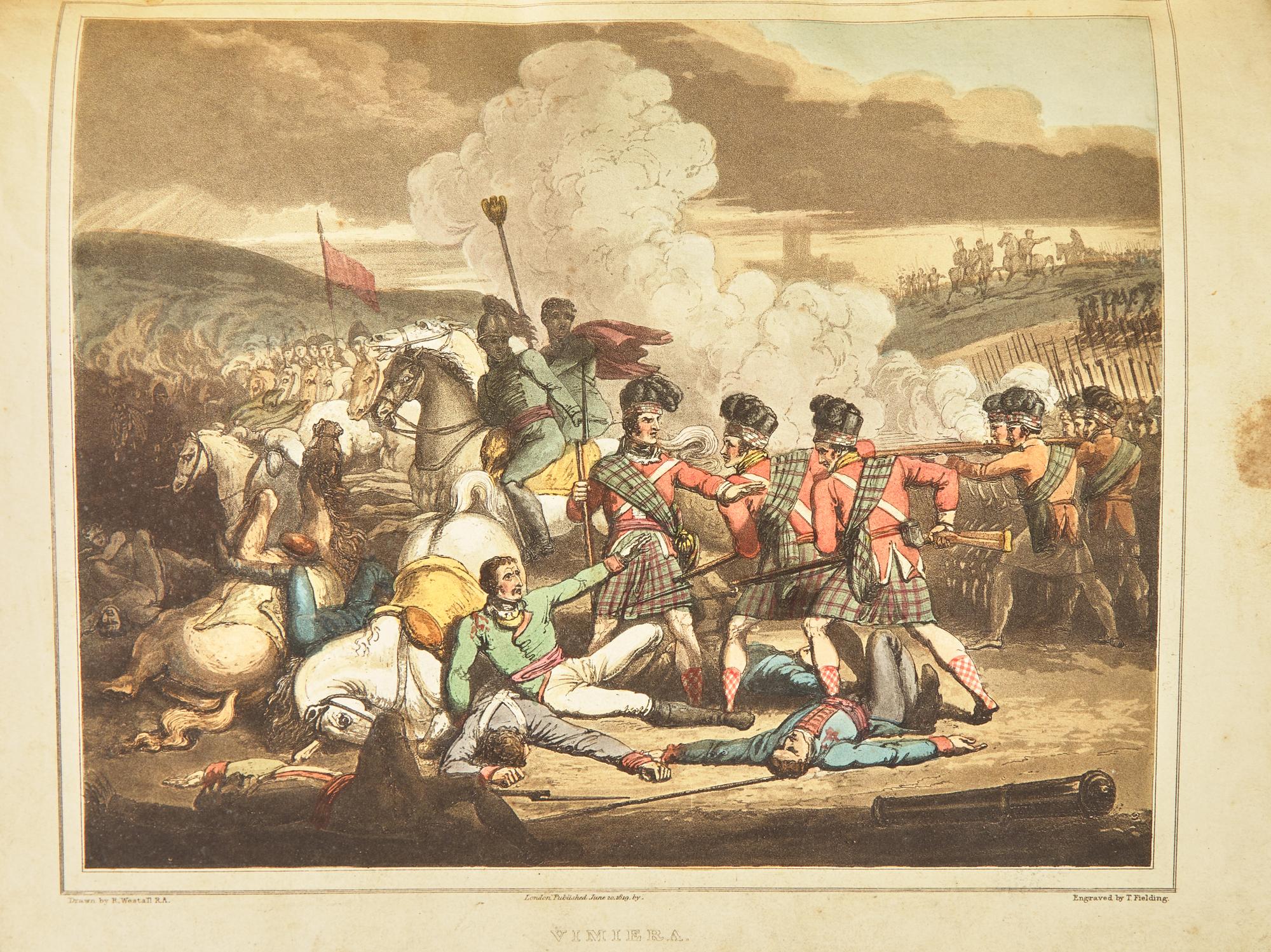 [British Isles] Westall, R(ichard). Victories of the Duke of Wellington