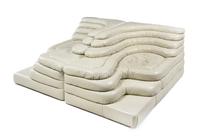 Ubald Klug (Swiss, b. 1932), DE SEDE, 1970s, three Terrazza Landscape sofa sections, model no. DS-1025