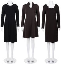 Three Chado Ralph Rucci Knit Dresses, 2000-10s