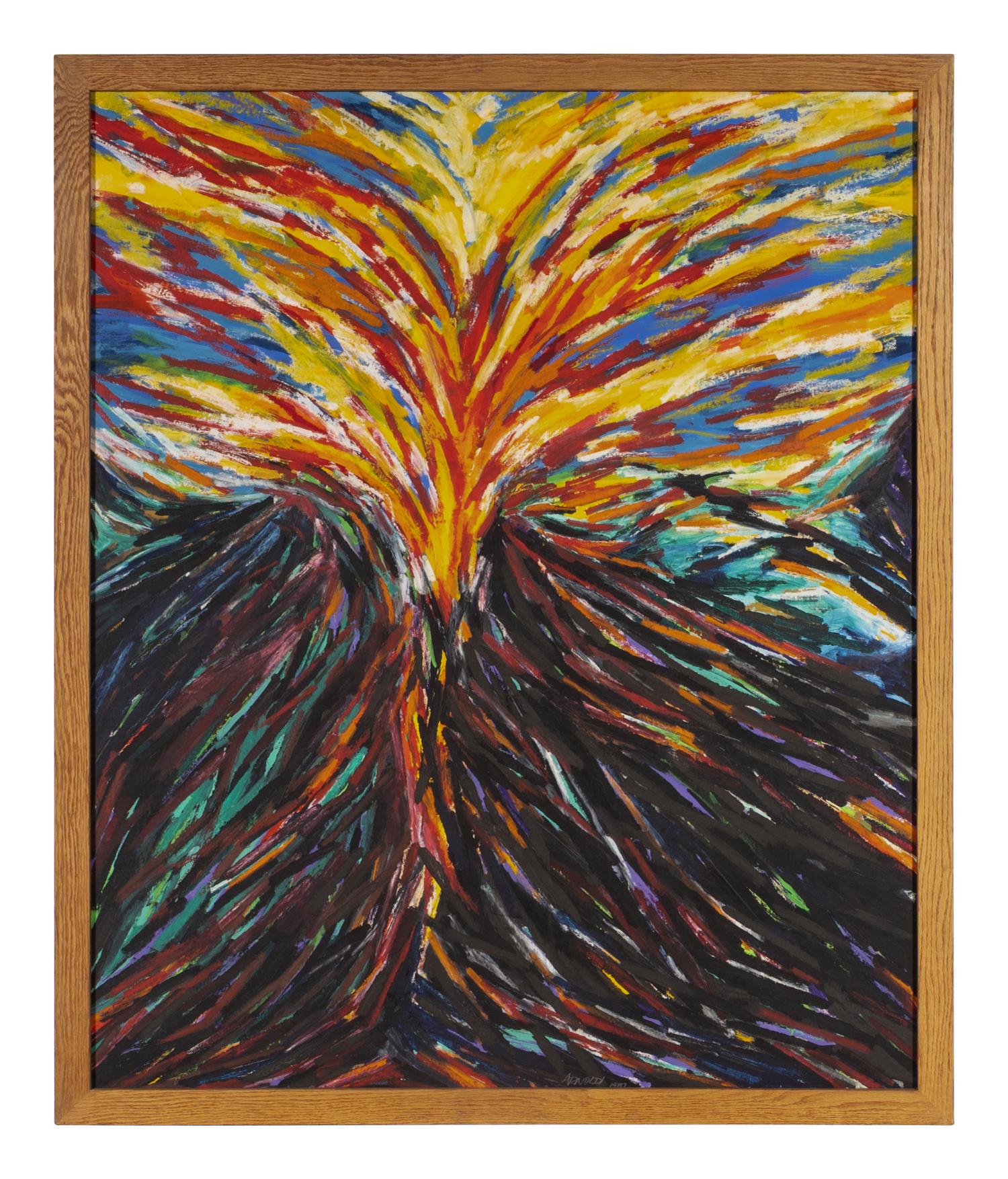 Volcano Painting, 1982