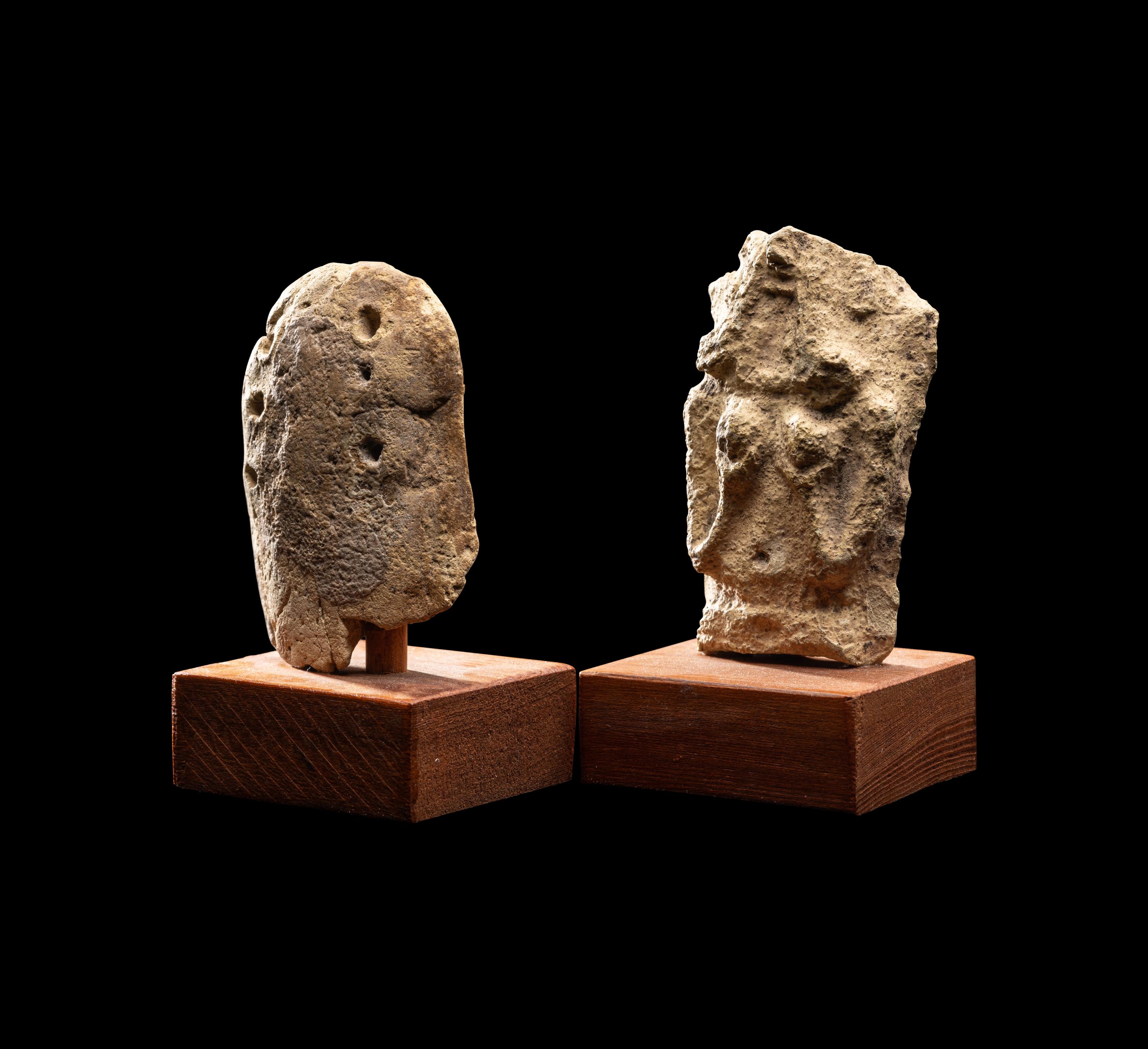 Two Near Eastern Terracotta Fragmentary Figures