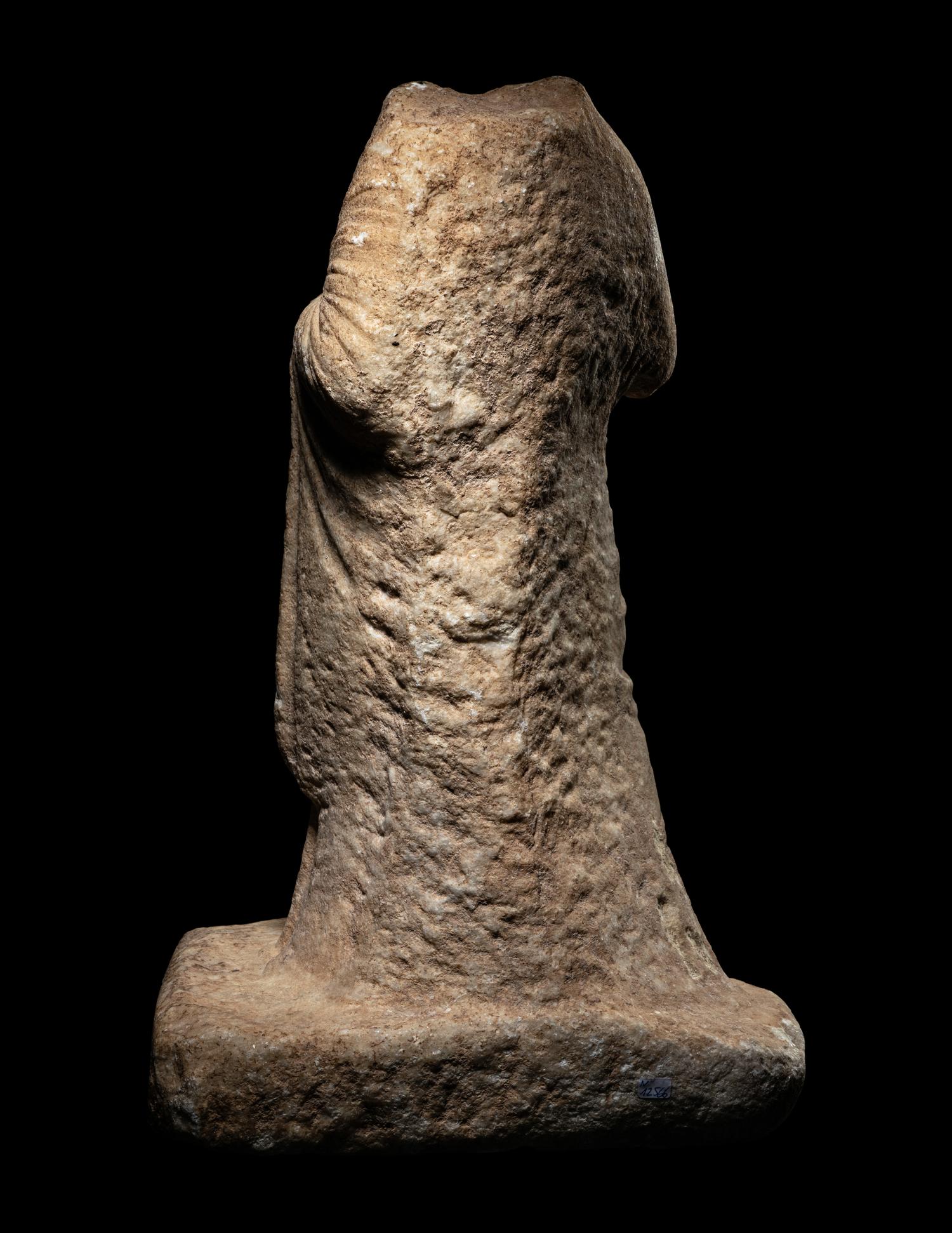A Hellenistic Marble Statue of a Draped Woman