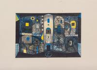 Roger Brown, (American, b. 1955), One Share Art Stock, 1989 (together with Play, 1989 by Richard Hull (American, b. 1955)