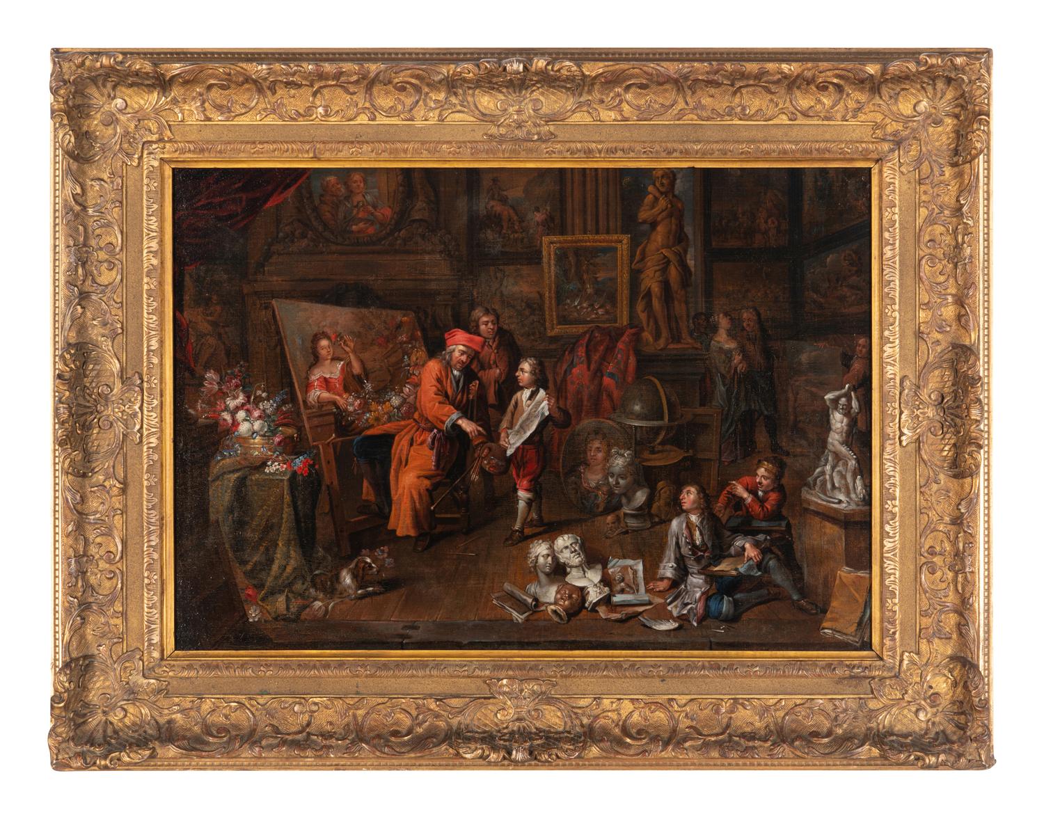 In the Artist's Studio
