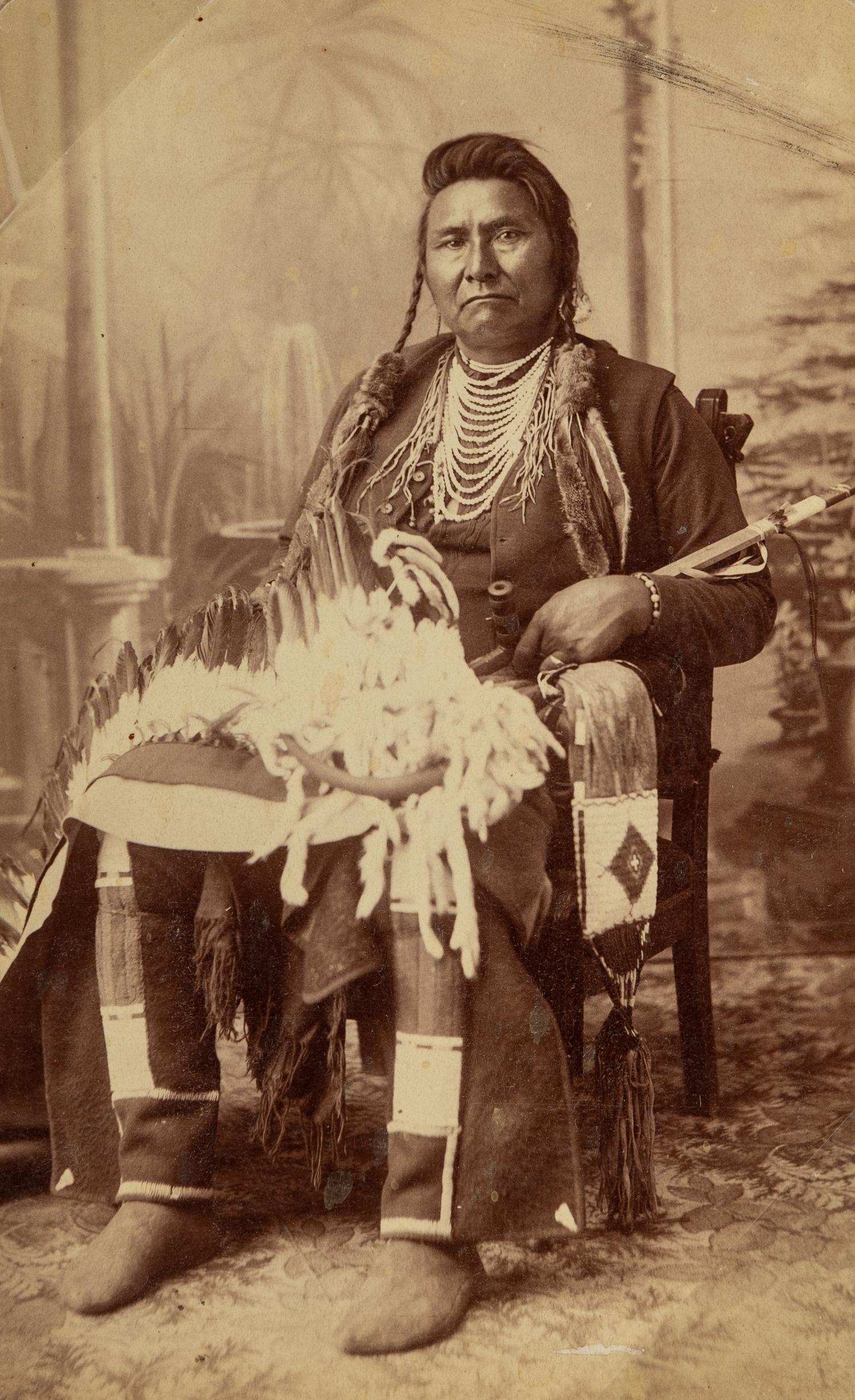 A Collection Nez Perce Photographs, Including Chief Joseph Portrait