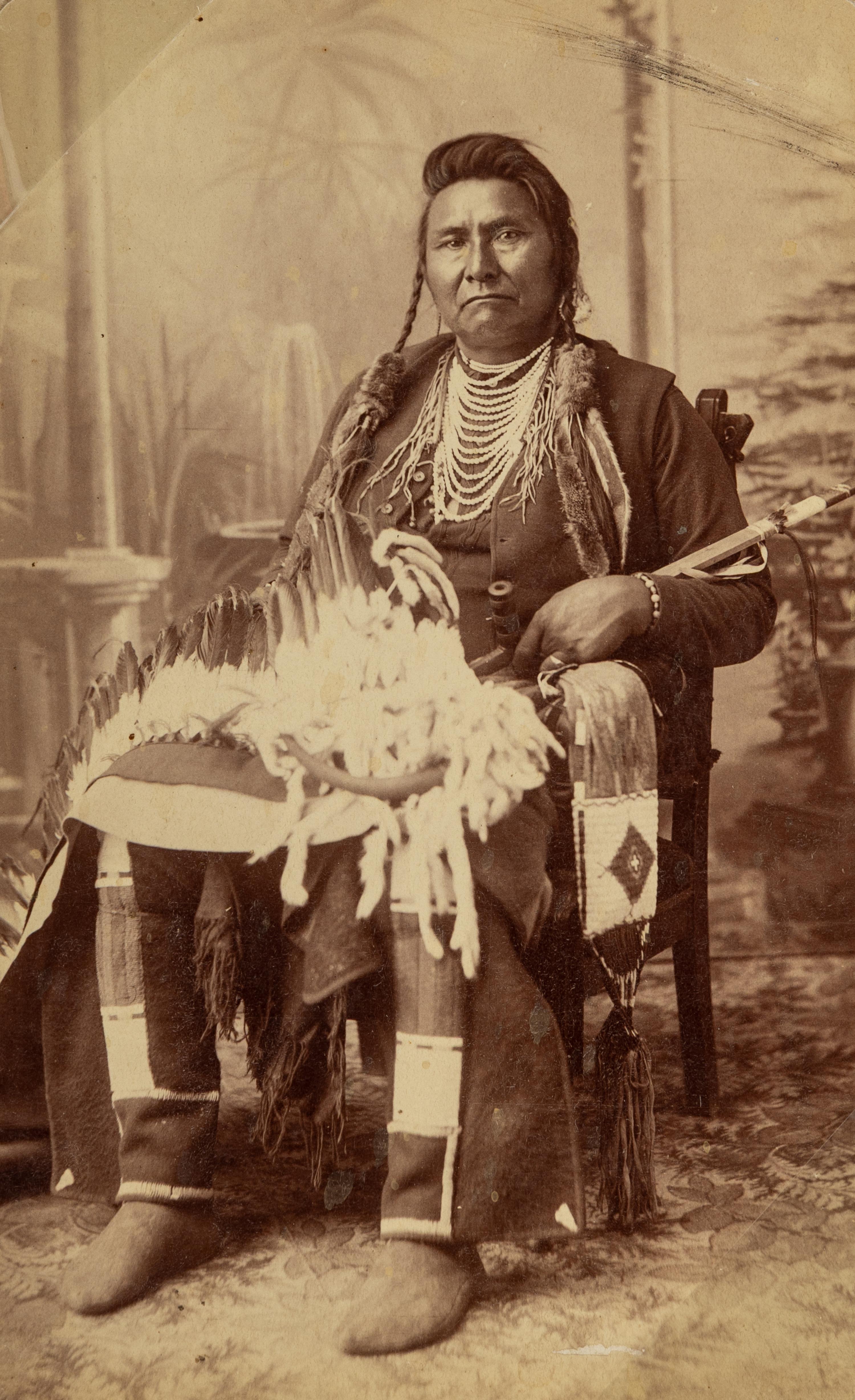 A Collection Nez Perce Photographs, Including Chief Joseph Portrait