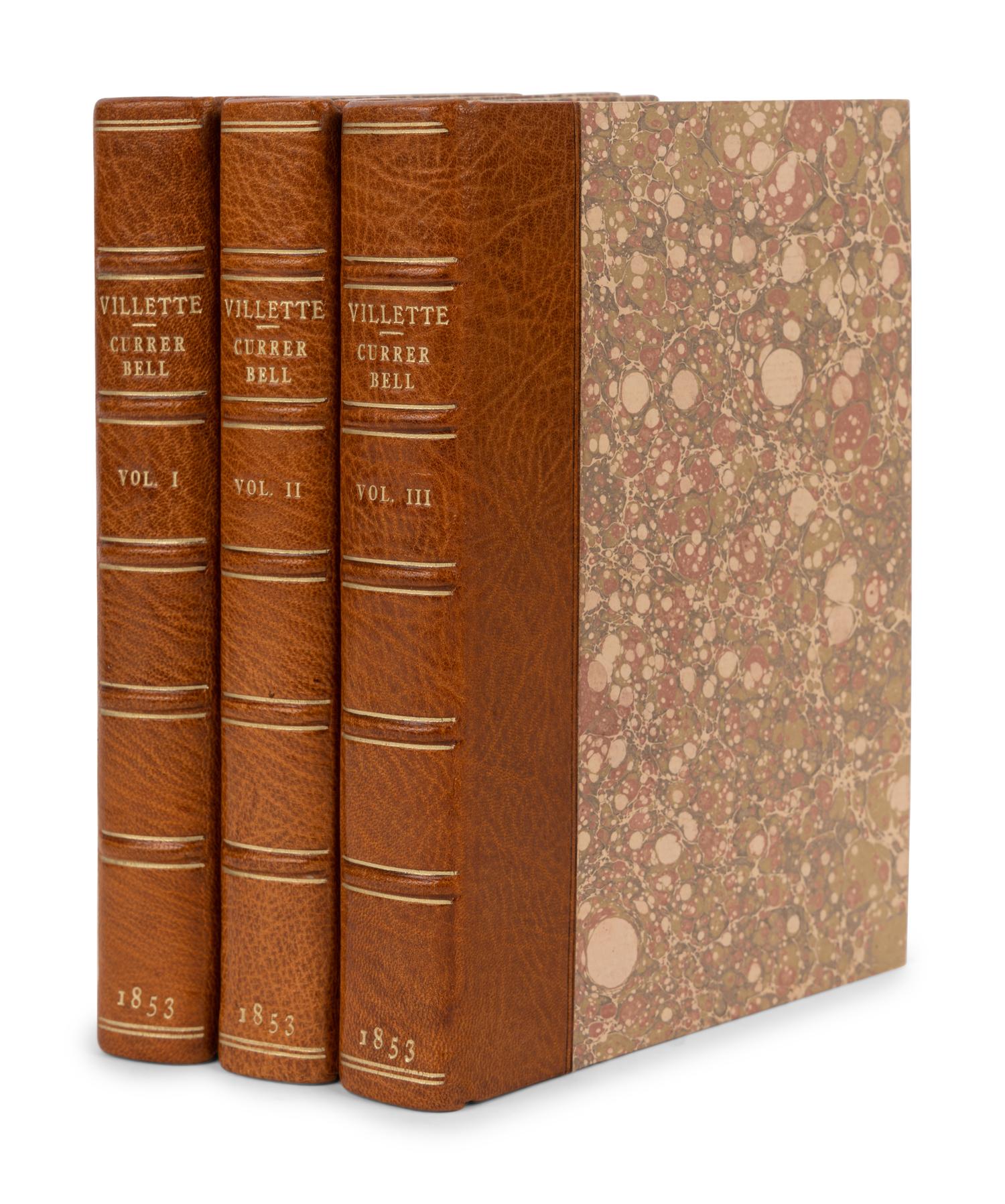 [BRONTE, Charlotte (1816-1855)]. Villette . London: Smith, Edler & Co., 1853.