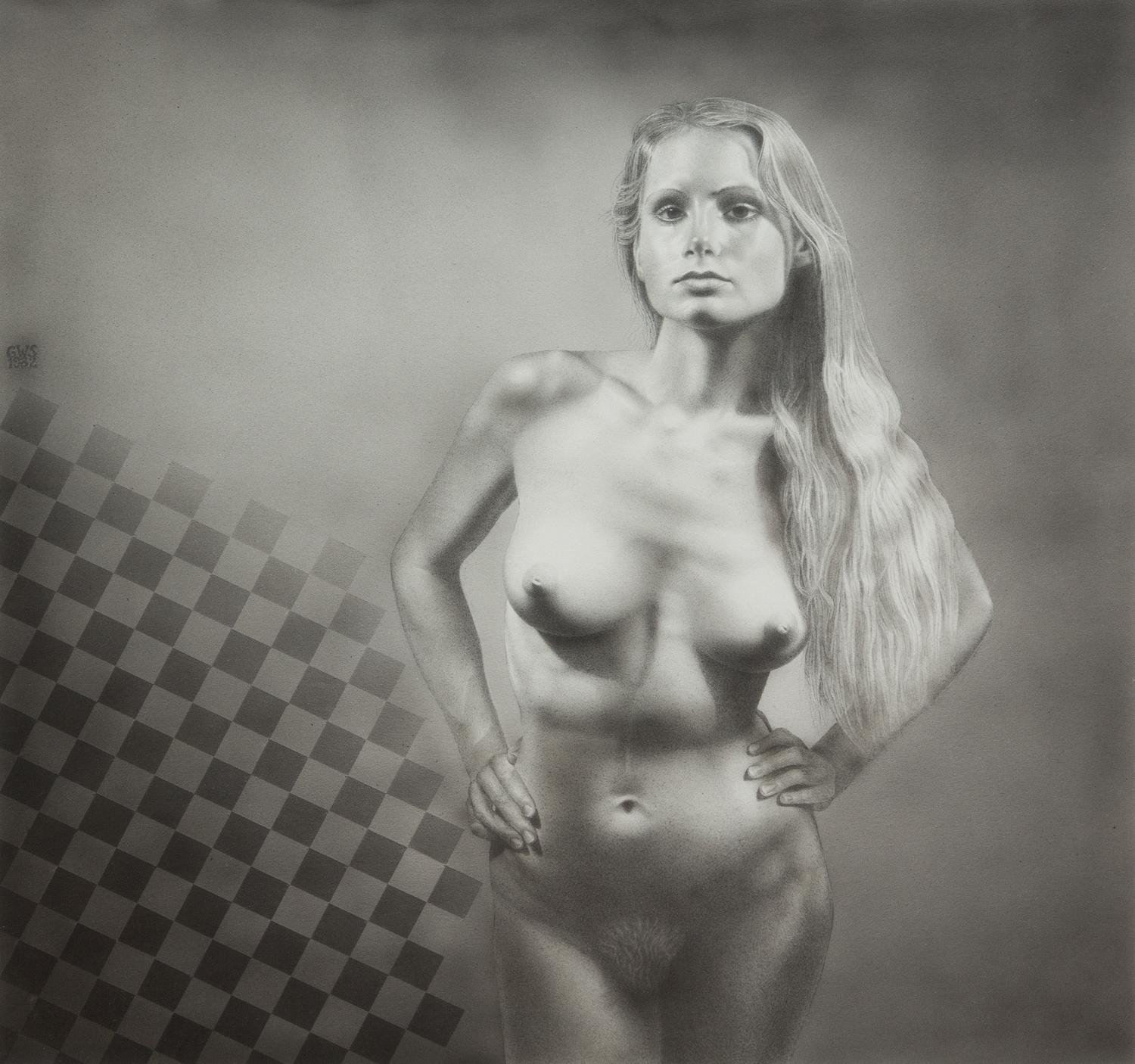 George Staempfli, (American, 1910-1999), Female Nude, 1982