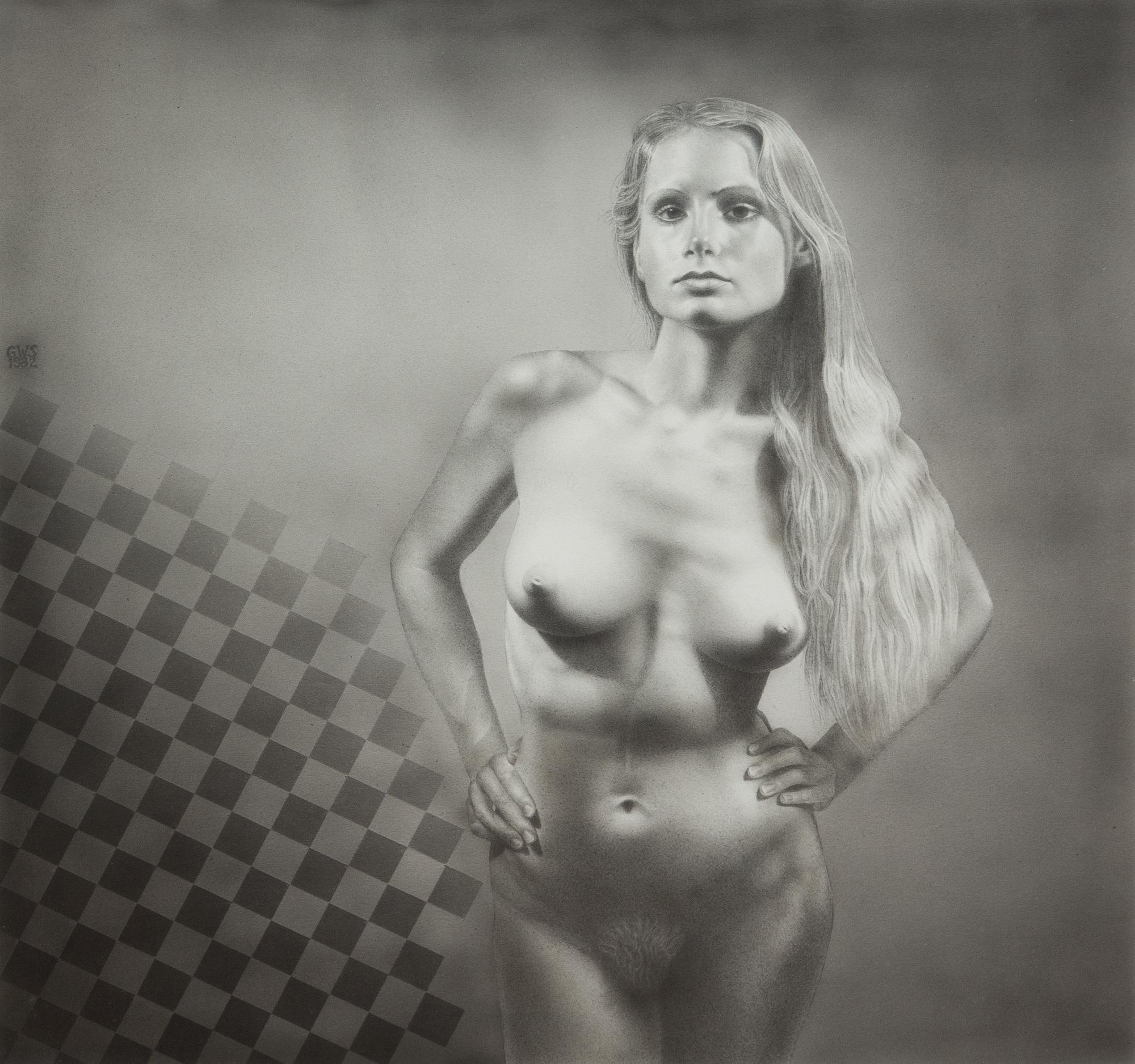 George Staempfli, (American, 1910-1999), Female Nude, 1982