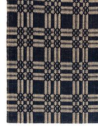 Two Cotton and Linen Jacquard Coverlets