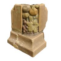 A Rookwood Terra Cotta Fragment from the Olmstead Hotel, Cleveland, OH. 8" W x 7" D x 8.5" H — United States, circa 1913