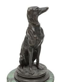 A Trio of Canine Bronze Figures After Antoine Louis-Barye (French, 1795-1875)
