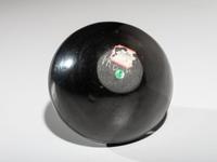 Blackware Pottery Bowl, with Avanyu 1923-1925