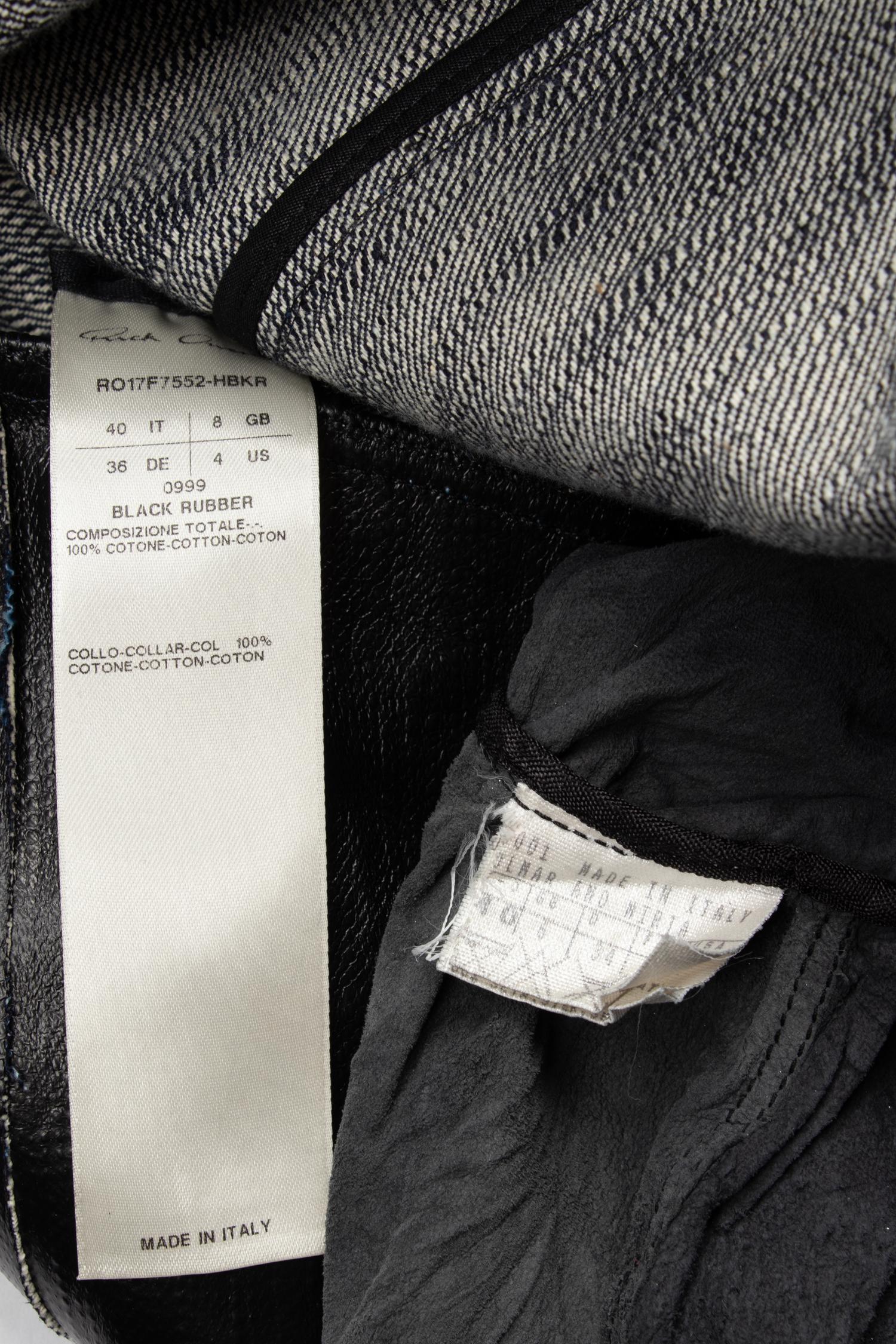 Rick Owens Dress with Olmar and Mirta Black Leather Dress