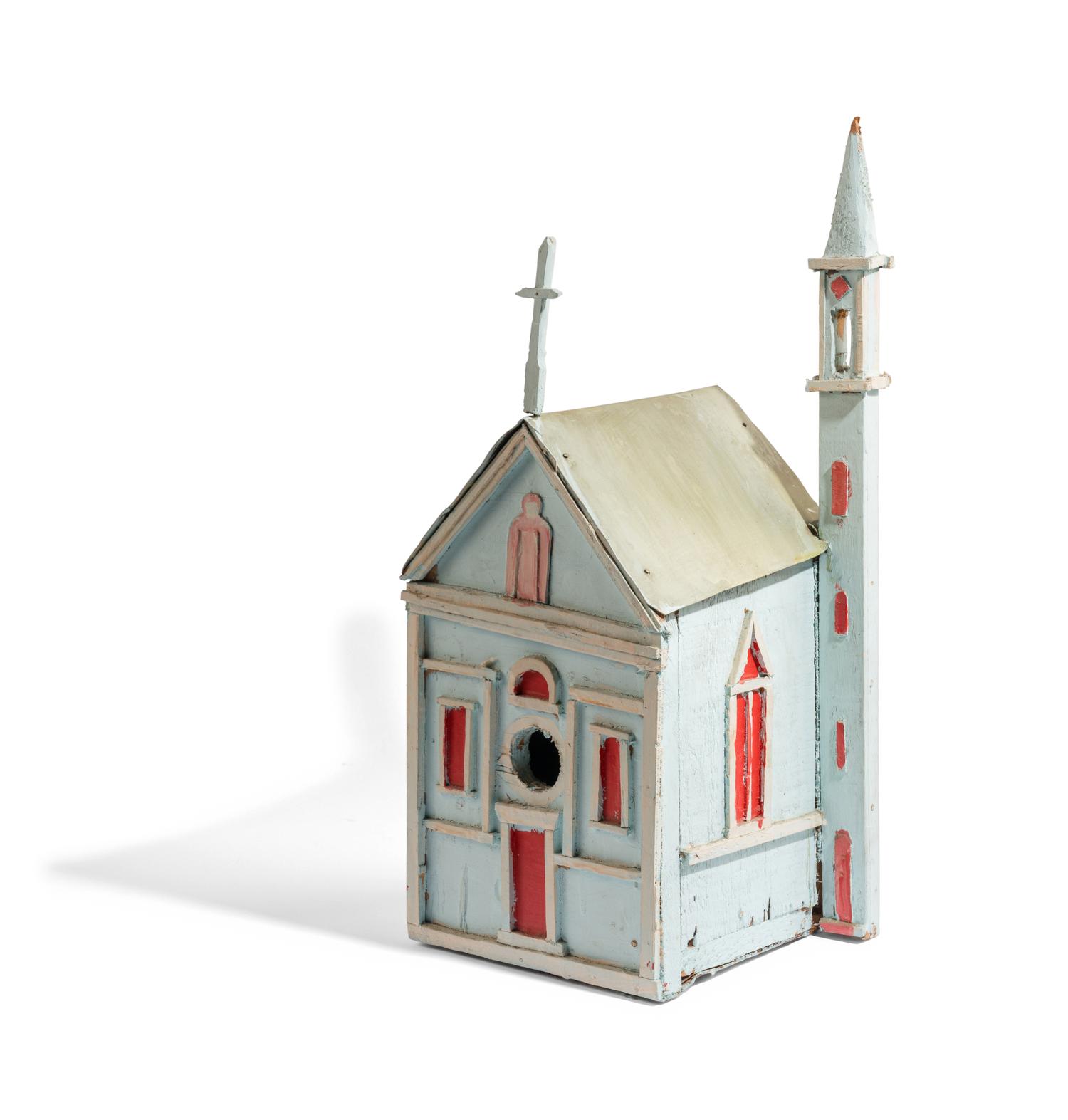 Birdhouse Church (Blue)