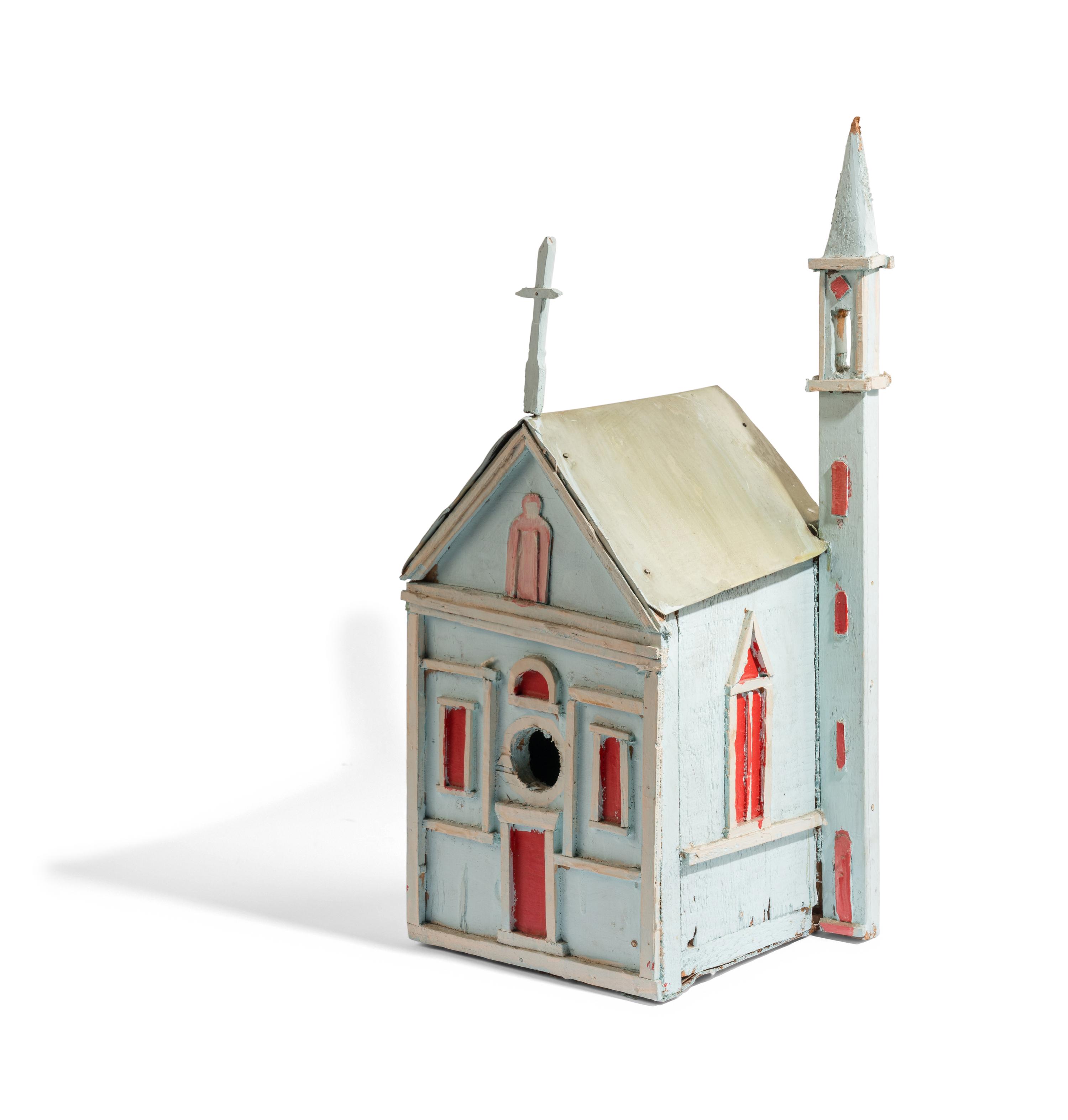 Birdhouse Church (Blue)