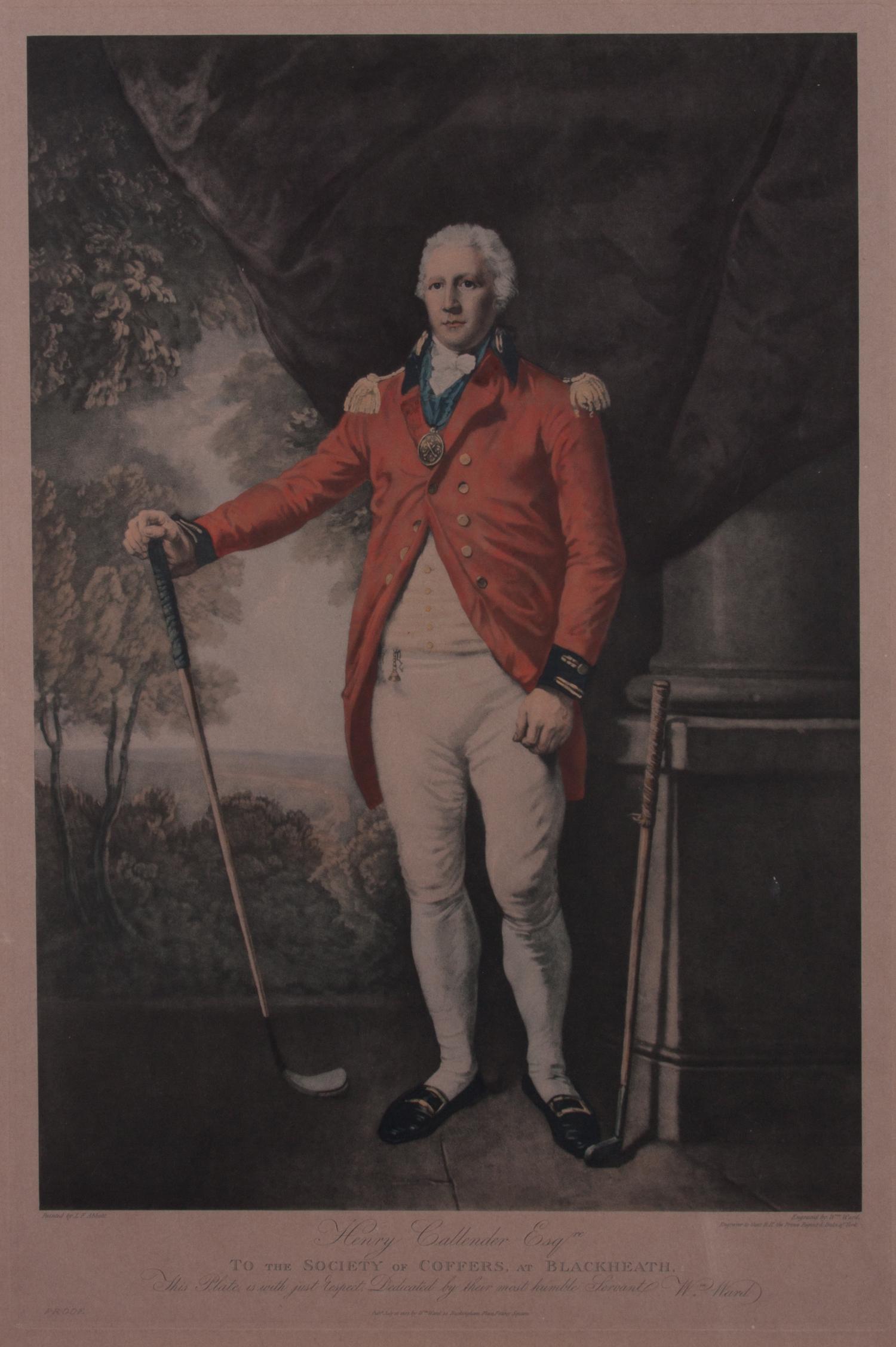 After Leumuel Francis Abbot, (British, 1760-1803), To the Society of Goffers at Blackheath (two works)