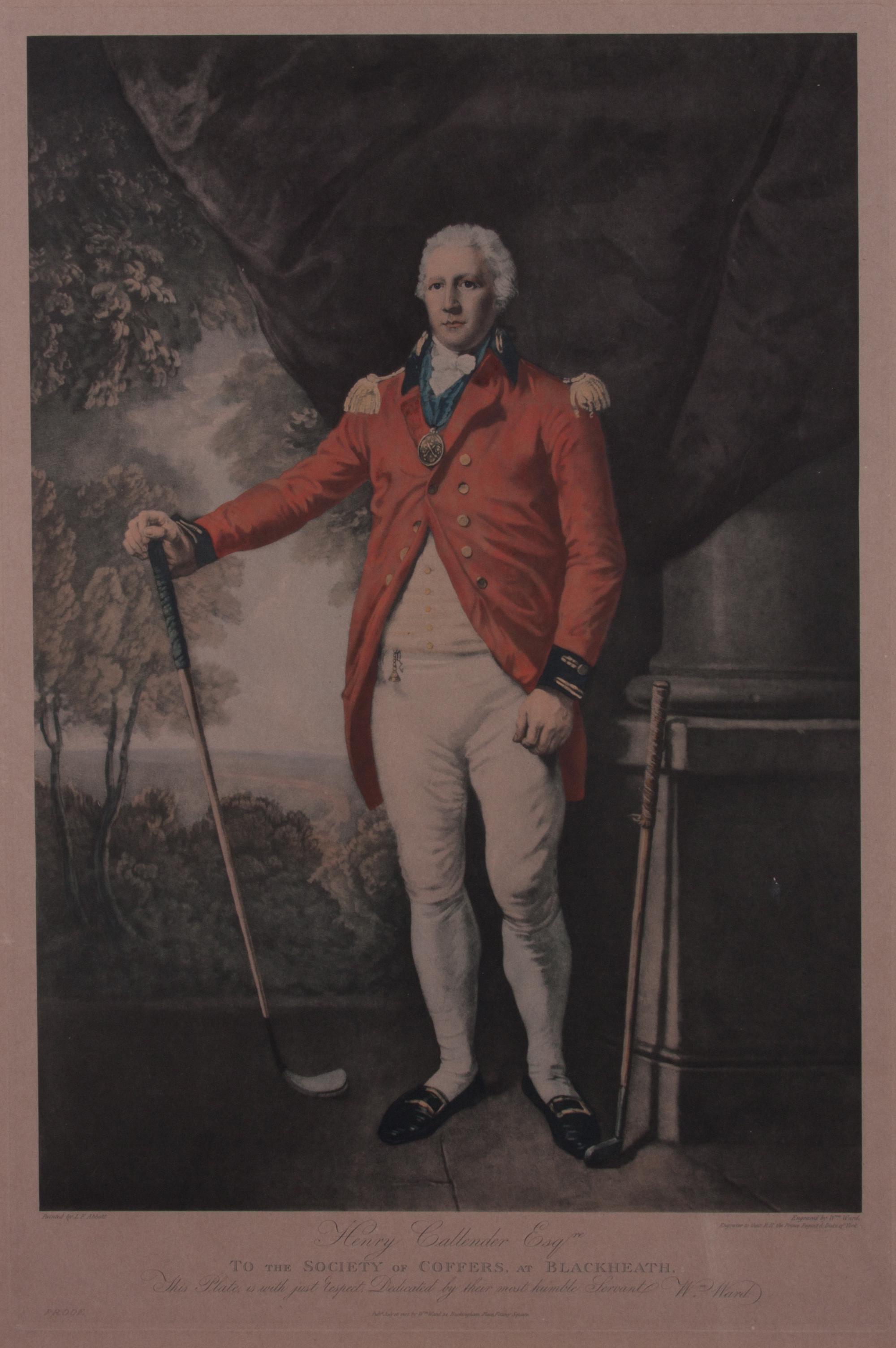 After Leumuel Francis Abbot, (British, 1760-1803), To the Society of Goffers at Blackheath (two works)