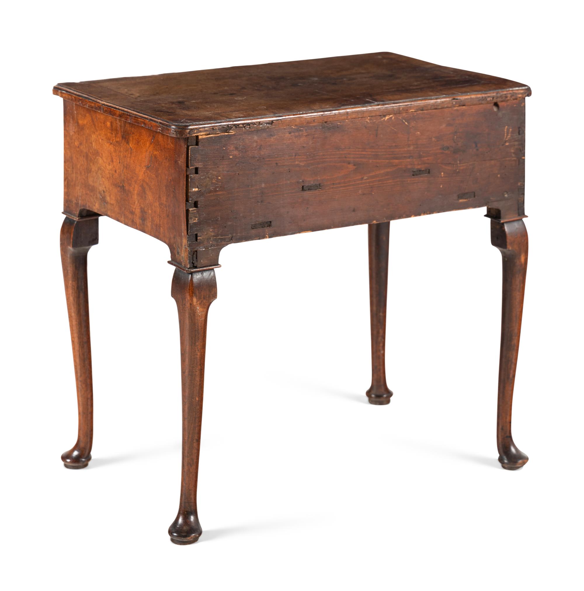 A George II Walnut Dressing Table
