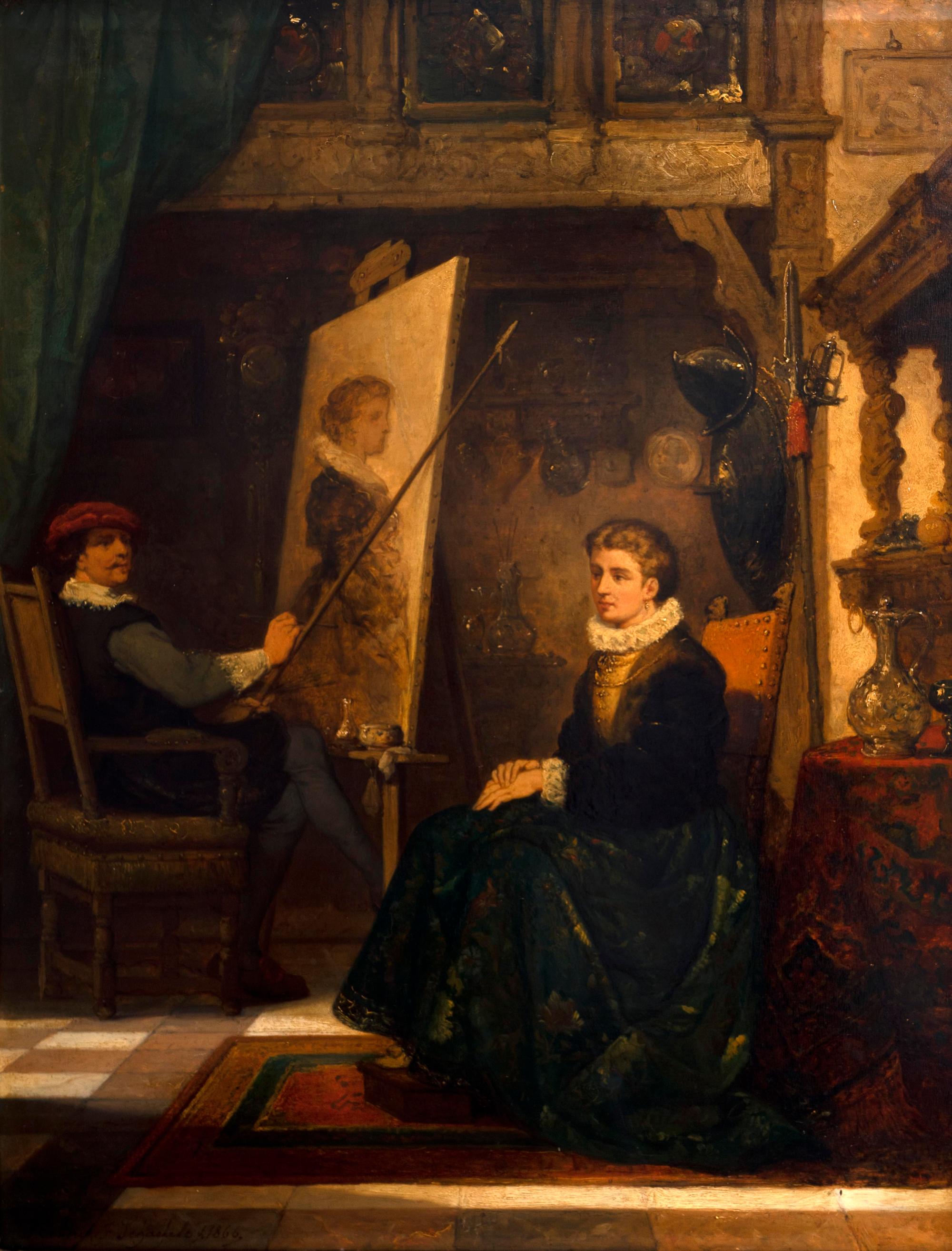 The Artist and Sitter