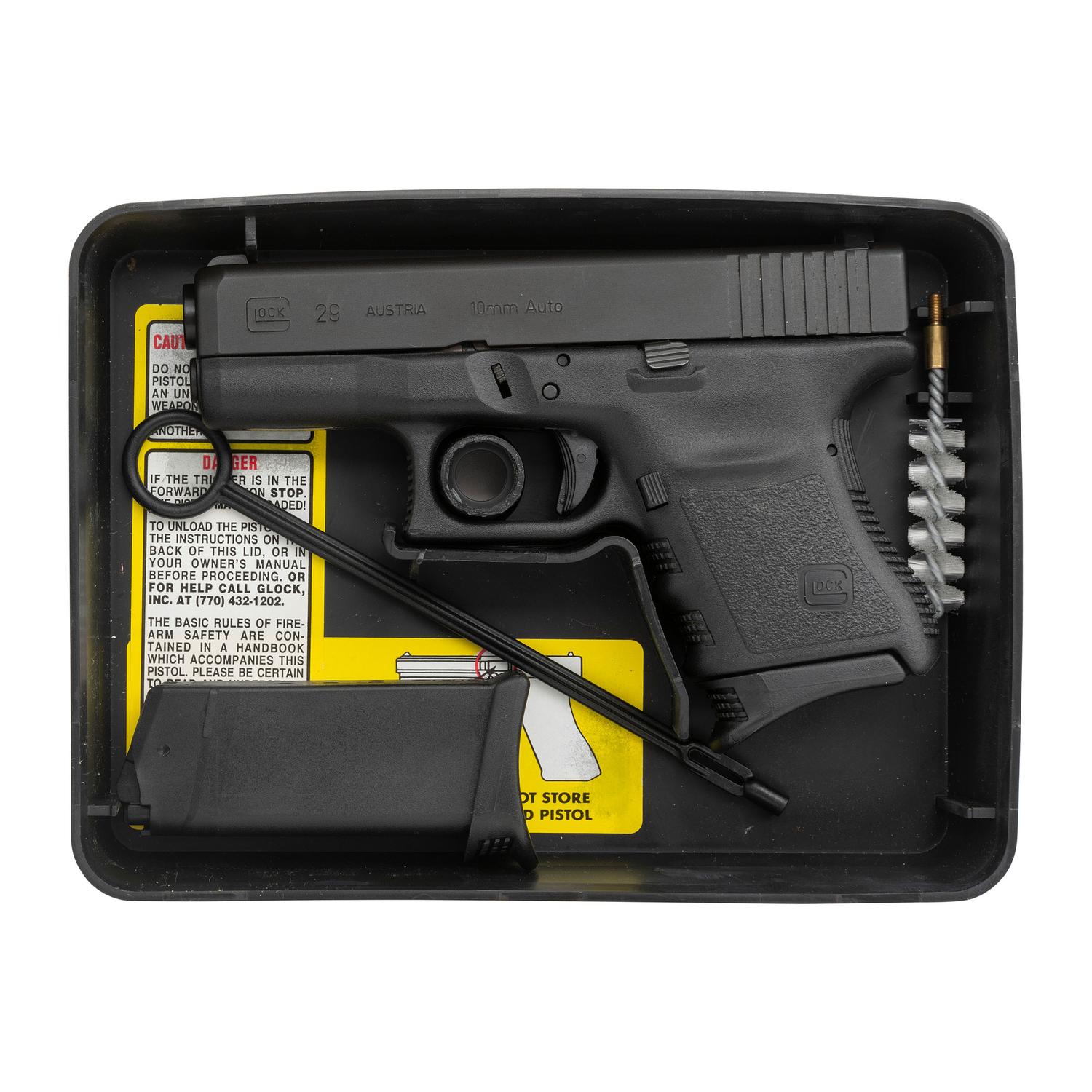 *Glock 29 TNS Gen 3 in "Tupperware" Case with Accessories