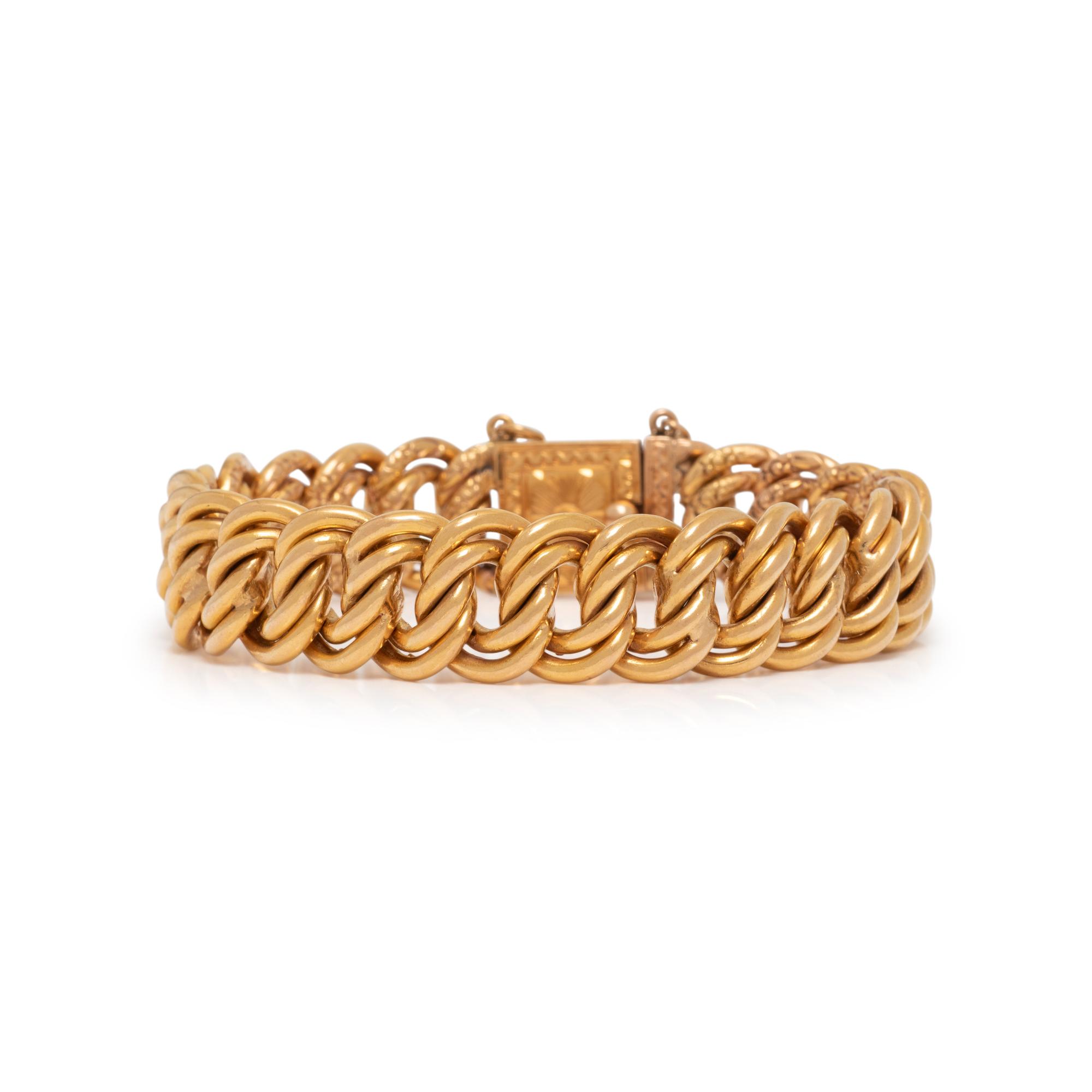 YELLOW GOLD BRACELET