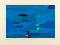 A Group of Four Prints ( Estacade, Plage et Baigneuse Fleur; Mer-Espace-Reflect ; Heure Meridienne ; and Jardin Marine )