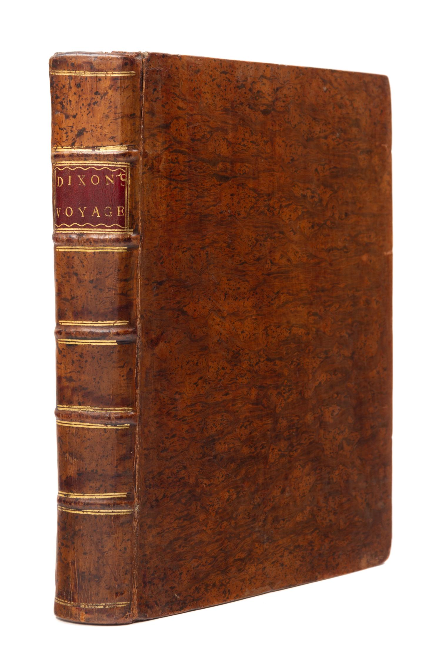 DIXON and PORTLOCK. A Voyage Round the World; but More Particularly to the North-West Coast of America. London, 1789. FIRST EDITION.