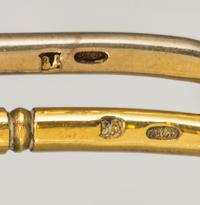 Two Russian Silver-Gilt and Enamel Spoons, Mark likely of Vasiily Agafonov, kokoshnik mark of Ivan Lebedkin, Moscow, late 19th/early 20