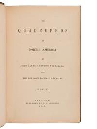 AUDUBON, John James (1785-1851) and John BACHMAN (1790-1874). The Quadrupeds of North America. New York: V.G. Audubon, 1849, 1851, 1854.