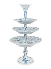 A Meissen Porcelain Sweetmeat Stand