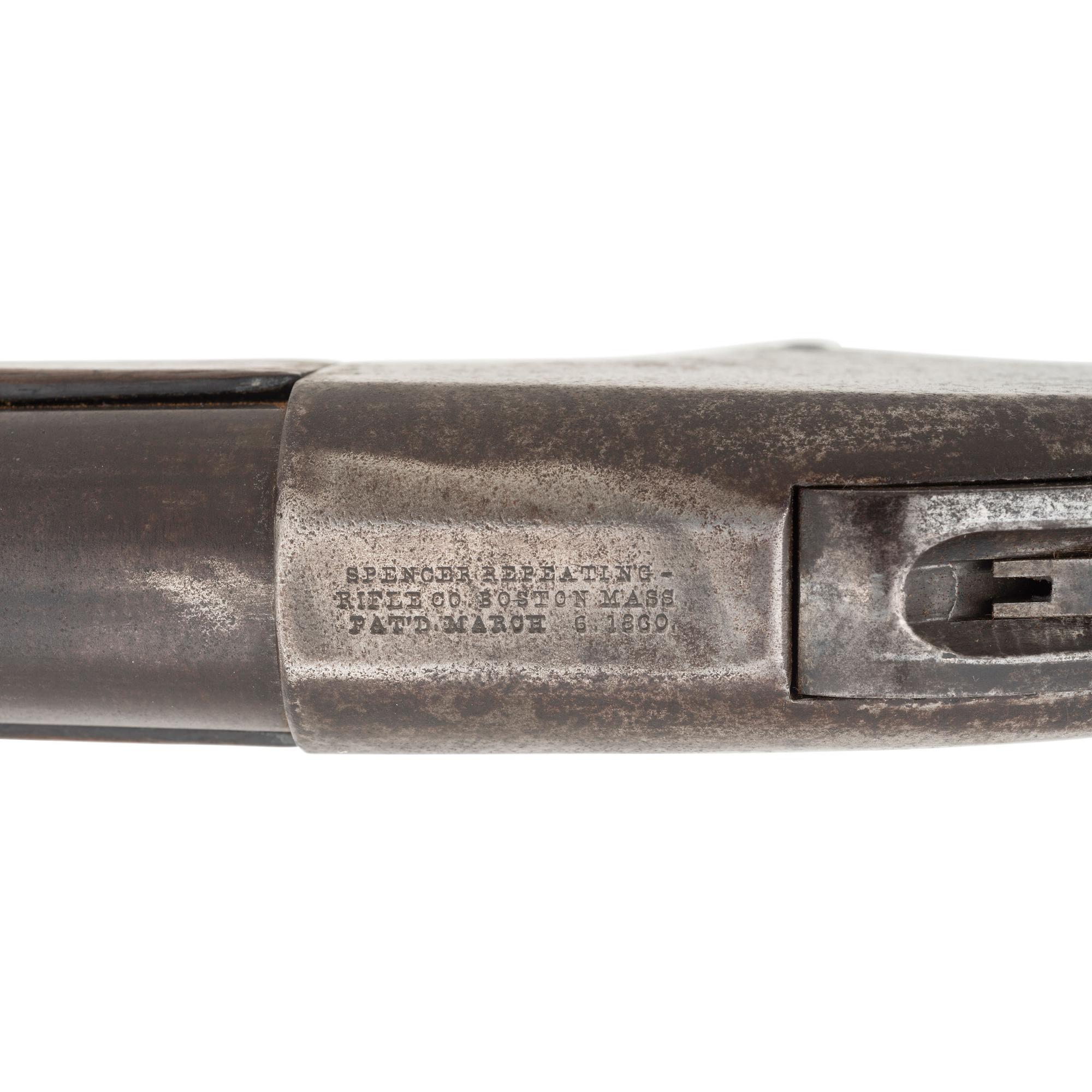 US Model 1860 Spencer Rifle Identified by Serial Number to the 6th Company of Ohio Independent Sharpshooters, "Thomas' Bodyguards"