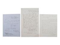 [CIVIL WAR]. A large group of Civil War-date USN correspondence and ephemera, comprising:
