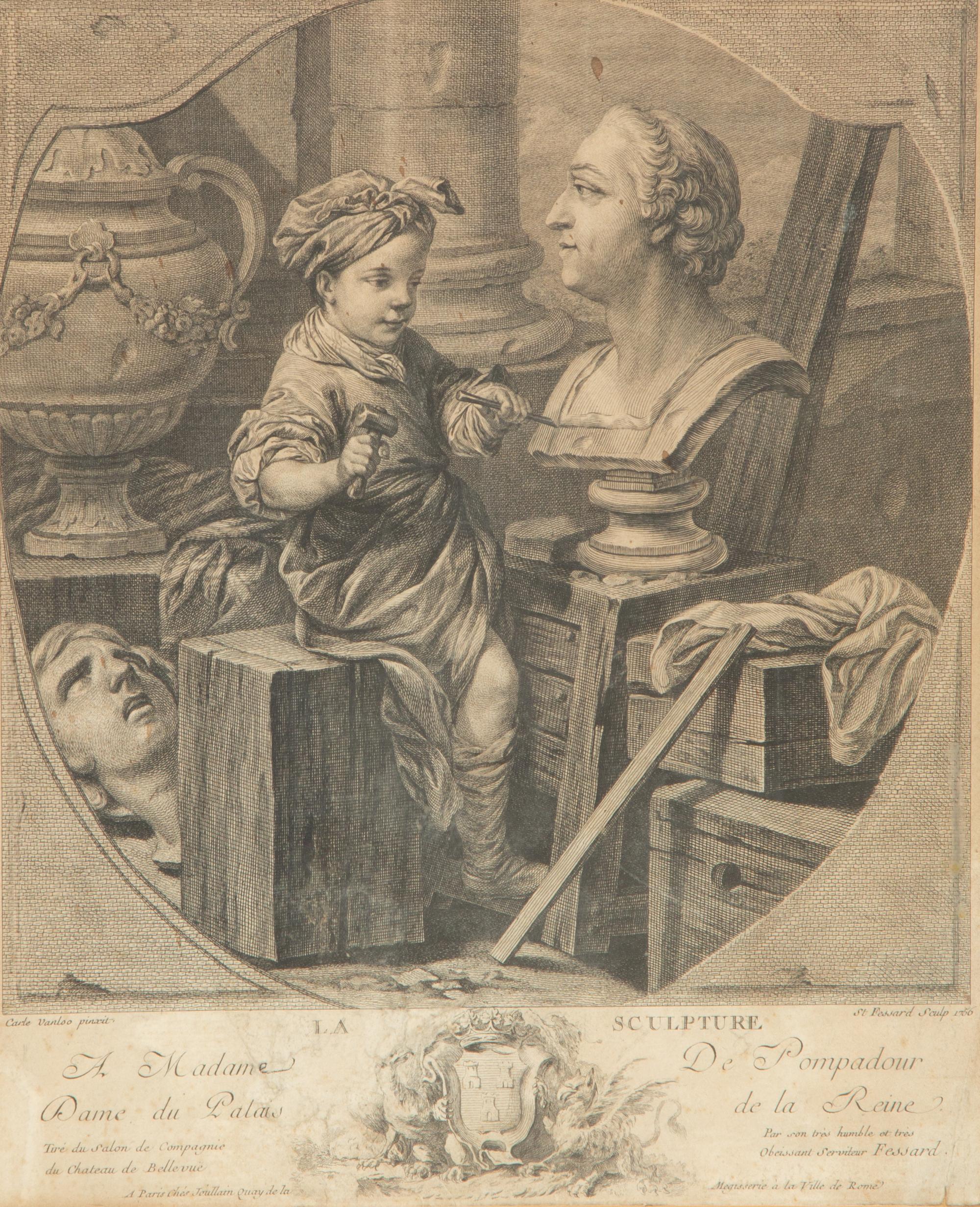 Étienne Fessard (French, 1714-1777)