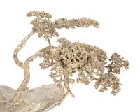 Four Patrick Mavros Silver Acacia Tree Candelabra