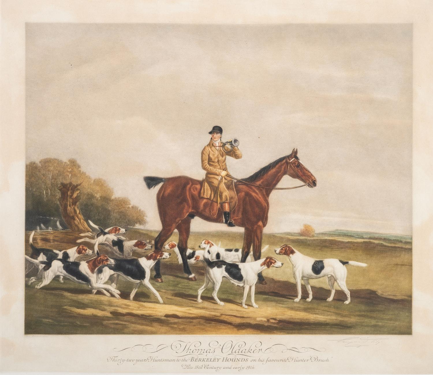 Two Fox Hunting Prints