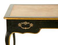 A Louis XV Style Ebonized Bureau Plat