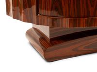 An Art Deco Style Rosewood Cabinet