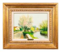 Episy and Mai à Beaugency (Val de Loire) (a pair of works)