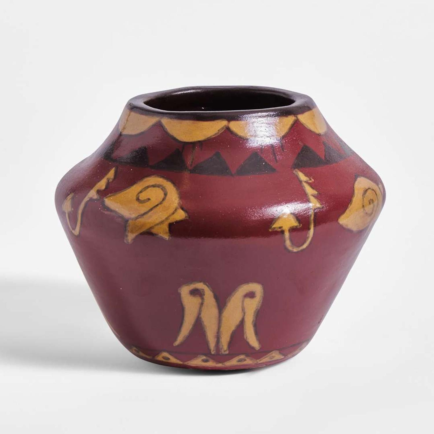 North Dakota School of Mines Bentonite Vase, USA, 1950