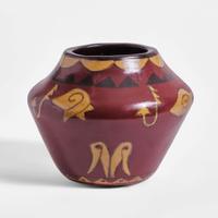 North Dakota School of Mines Bentonite Vase, USA, 1950