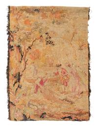 A Continental Wool Tapestry Fragment