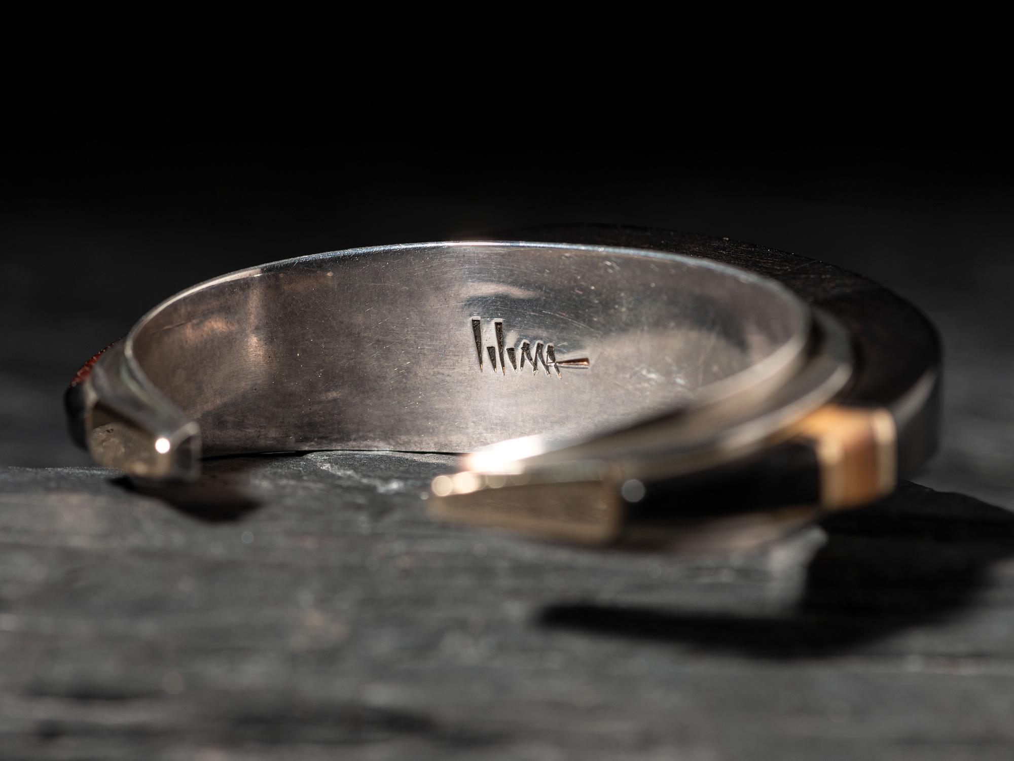 Abstract Height Cuff Bracelet