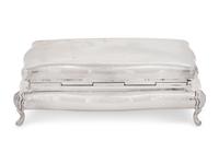 A Buccellati Silver Table Casket