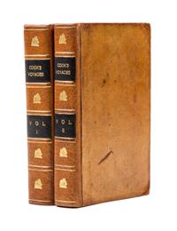 COOK, CAPTAIN JAMES. Captain Cook's Voyages Around the World. Glasgow, 1807. 2 (of 3) vols.