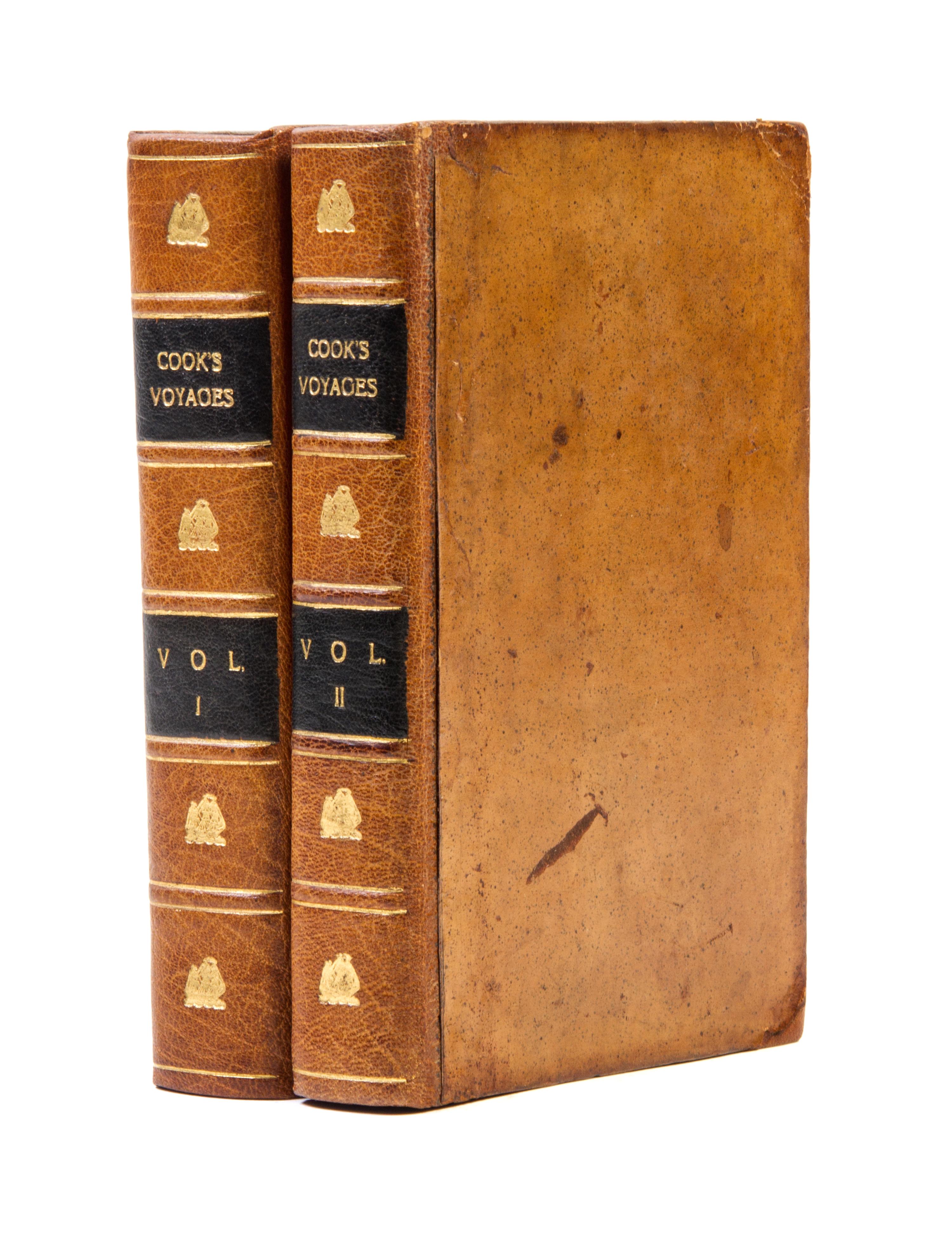 COOK, CAPTAIN JAMES. Captain Cook's Voyages Around the World. Glasgow, 1807. 2 (of 3) vols.