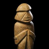 A Mezcala Stone Standing Figure