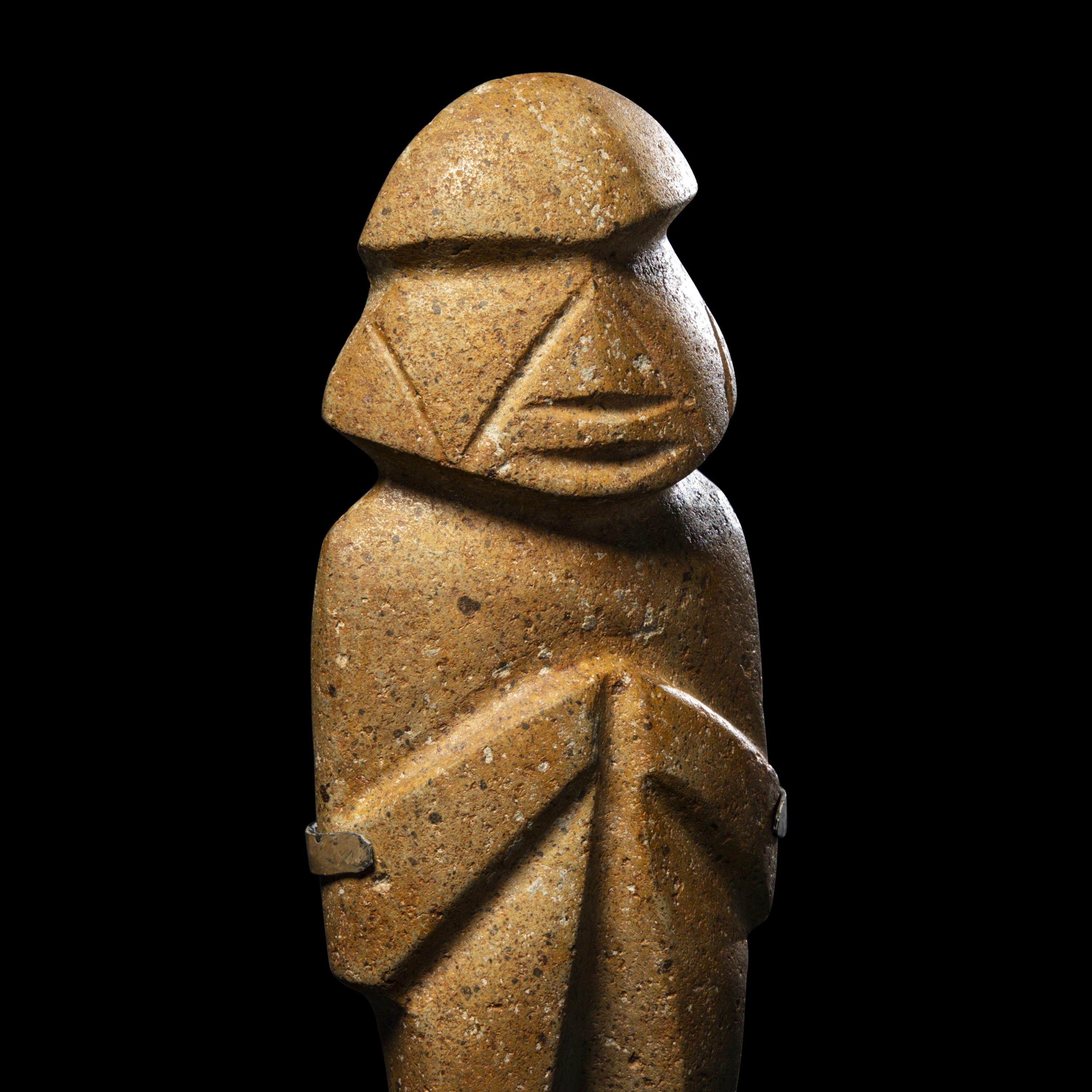 A Mezcala Stone Standing Figure