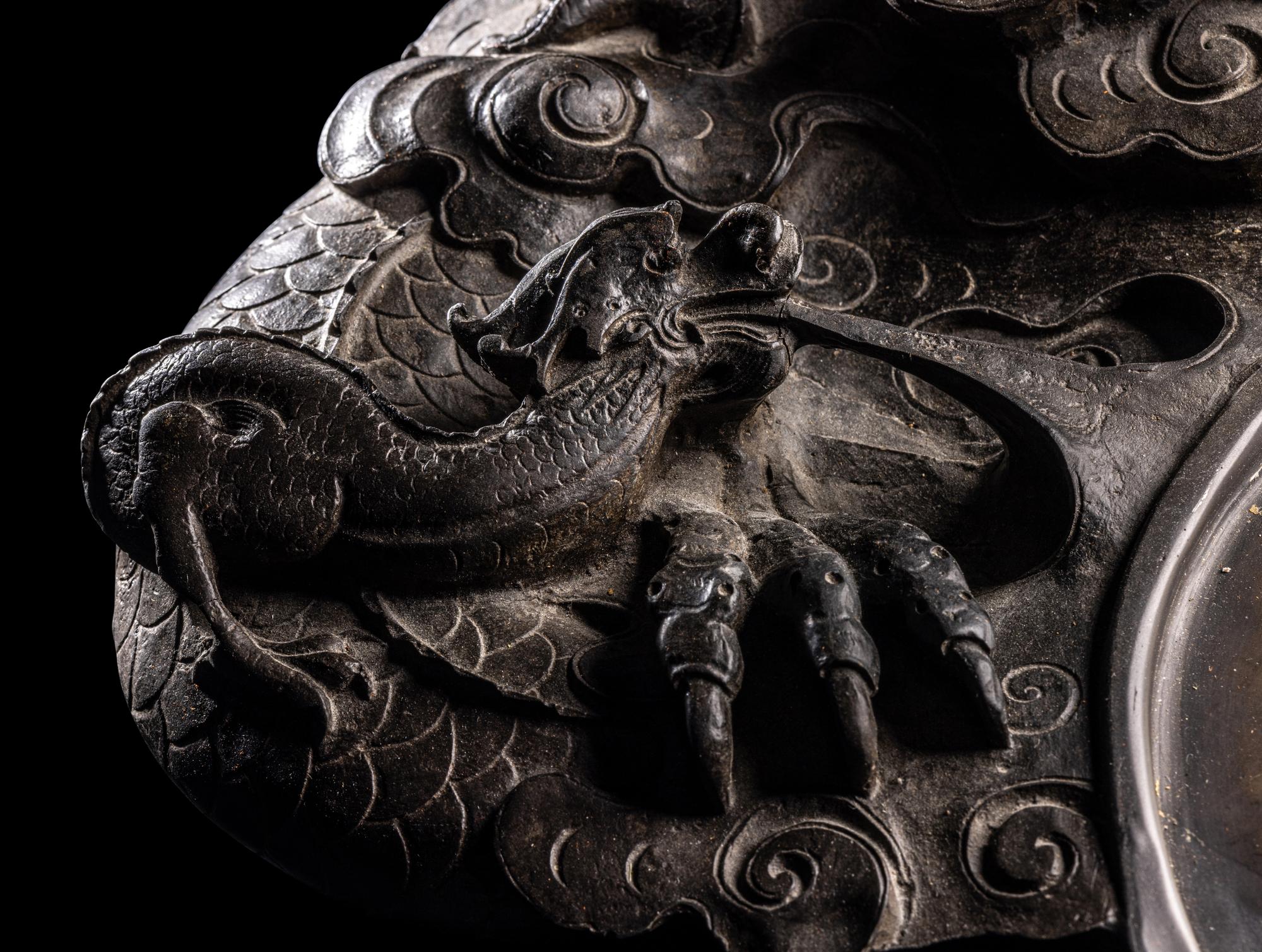 A Chinese Duan 'Dragon' Inkstone