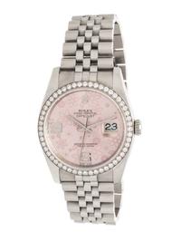 ROLEX, STAINLESS STEEL AND DIAMOND REF. 116244 'OYSTER PERPETUAL DATEJUST' WRISTWATCH